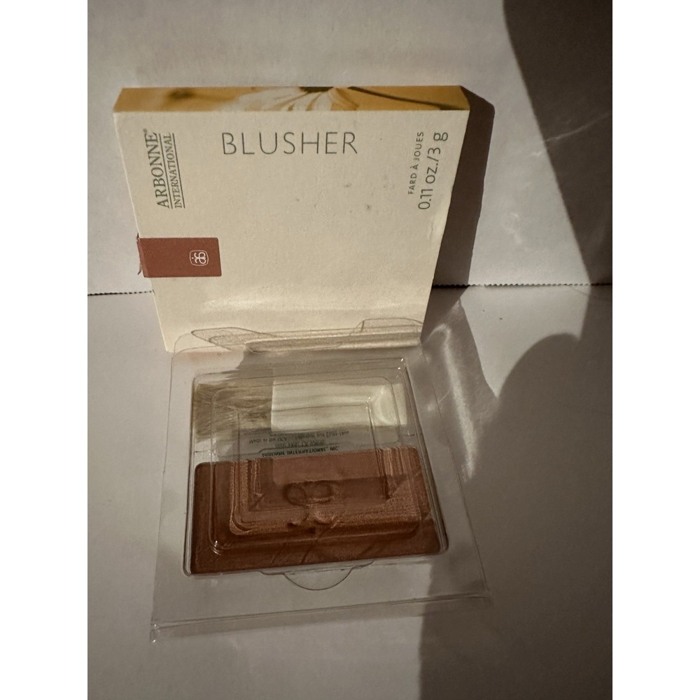 Arbonne About Face Blusher Smitten Vegan Full Size New In Box 0.11oz/3g HTF